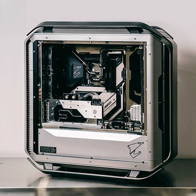 Water-cooled MOD split game desktop console DIY high-end chassis