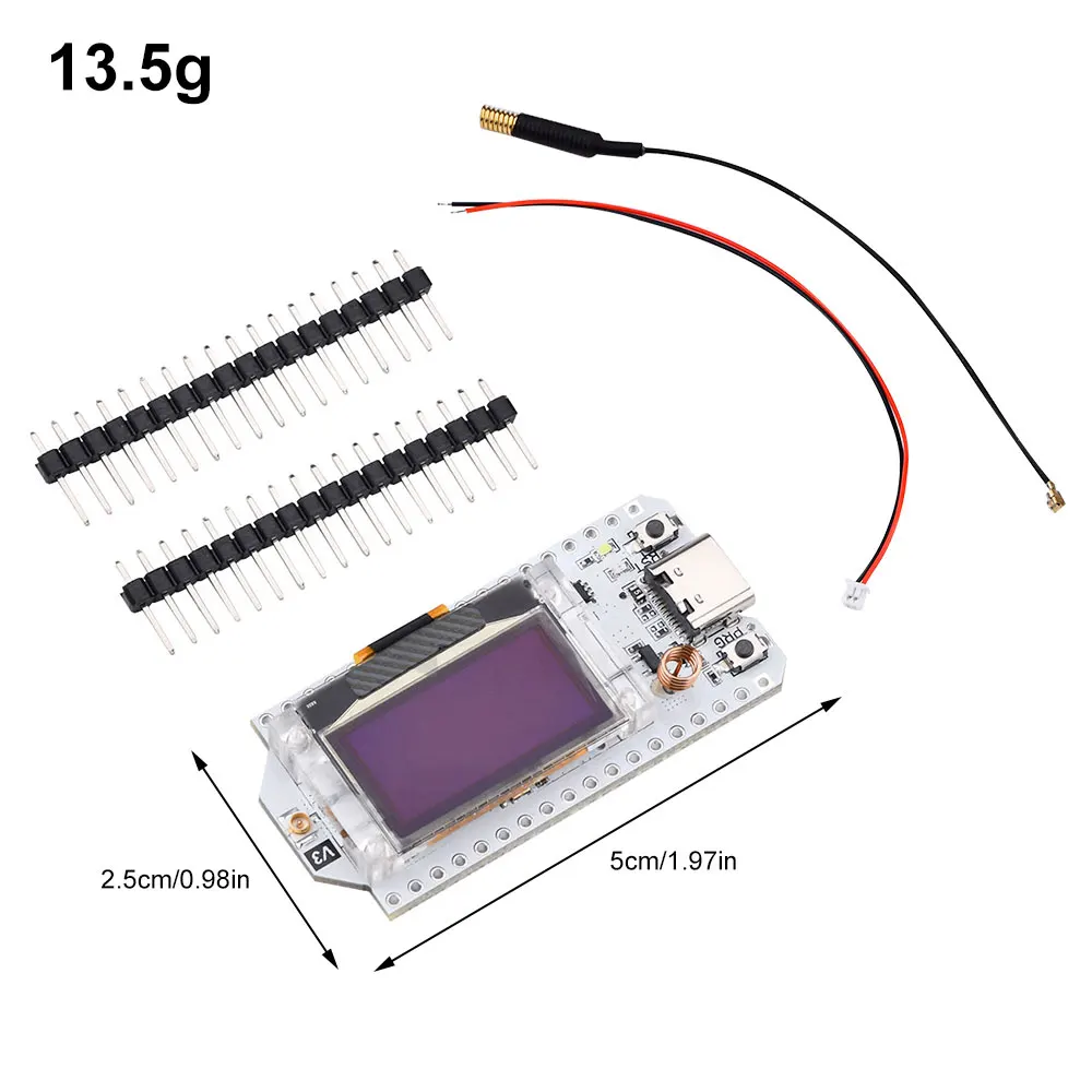 ESP32-S3FN8 WiFi Bluetooth Development Board Microcontroller Demo Board Type-C Interface 0.96-inch OLED Screen Display