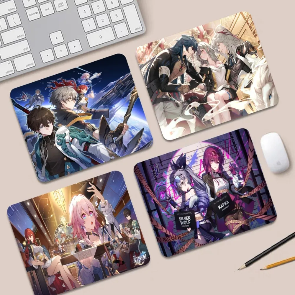 

honkai star rail Mousepad Custom Skin Thickened Mouse Pad Gaming Keyboard Table Mat Office Supplies Room Decor for PC Mouse
