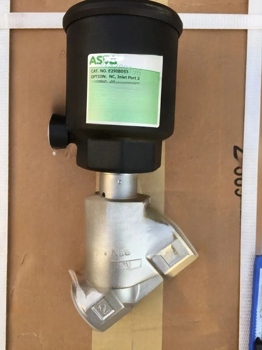 American angle valve pneumatic valve E 290 B 053 one inch stainless steel material DN 25