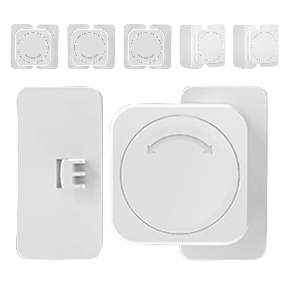 6Pcs Child Proof Cabinet Locks Fridge Drawer Cupboard Locks Strong Sticky Backing Easy Open Invisible Design Baby