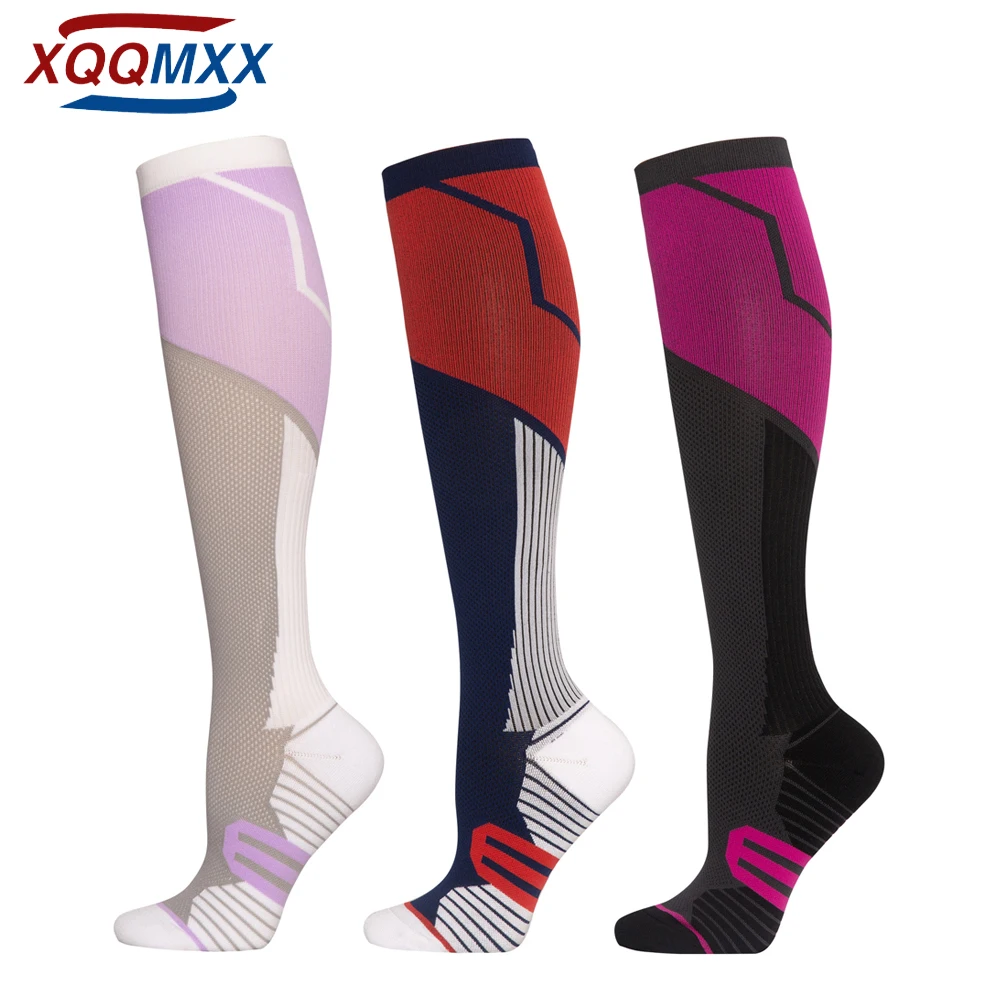 

1Pair Compression Socks for Women & Men Circulation15-20 mmHg is Best Support for Athletic Running, Hiking, Nursing, Travel