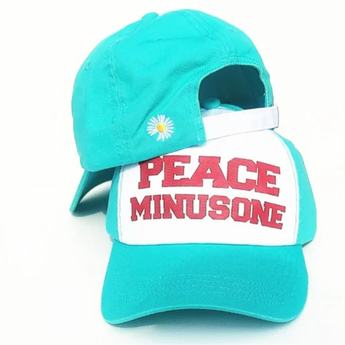Caliente Kpop Bigbang GD Seúl concierto mismo bordado gorra de béisbol G-DRAGON Margarita fibras verdes tejidas Unisex gorra de Hip Hop