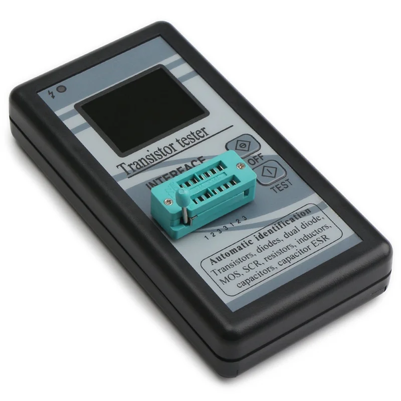 AD41-Multiuso M328 Transistor Tester Diodo Tiristore Capacità Resistore Induttanza MOSFET ESR Meter LCD