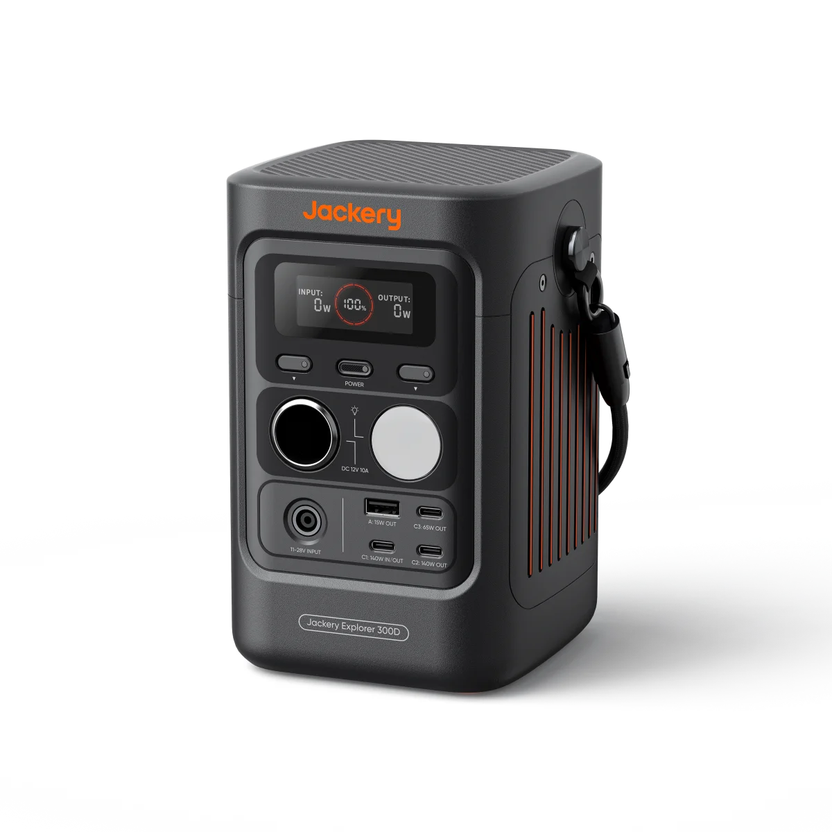 Jackery Explorer 300D Tragbare Powerstation 293Wh LFP-Batterie Outdoor-Generator mit 300W AC-Ausgang Solarladegerät für Camping, Reisen und Notfälle