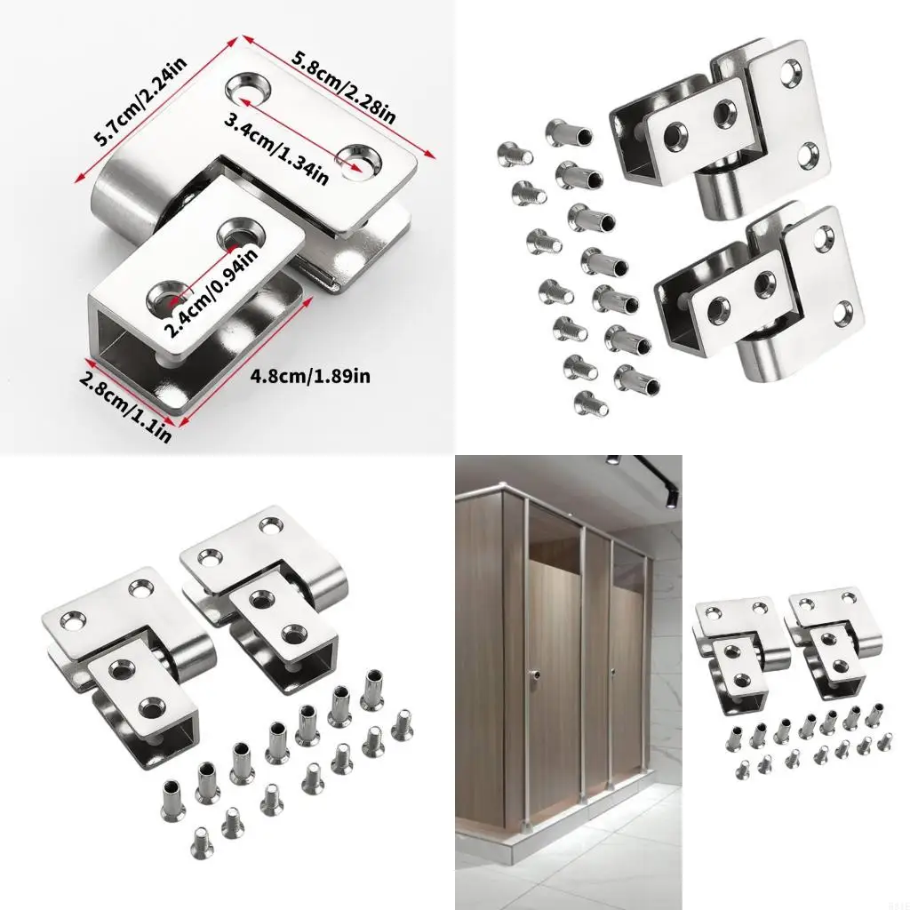 

581E High-capacity 304 Toilet Panel Fastener Stable Construction Concealed Mounting