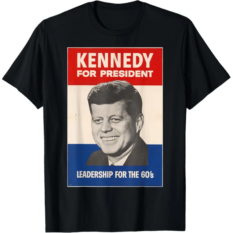 

JFK John F Kennedy for President Retro Poster Design Graphic T-Shirt