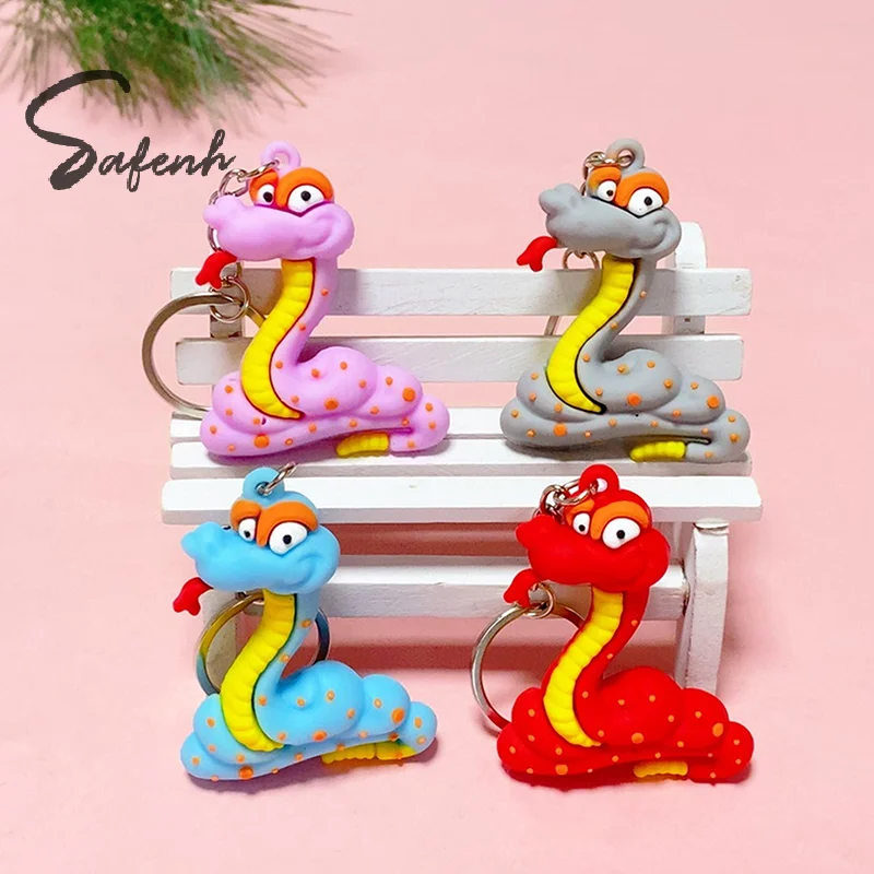 Porte-clés pendentif année du zodiaque chinois pour hommes et femmes, porte-clés créatif, breloque de sac, accessoires de richesse de salle, cadeau, 2025