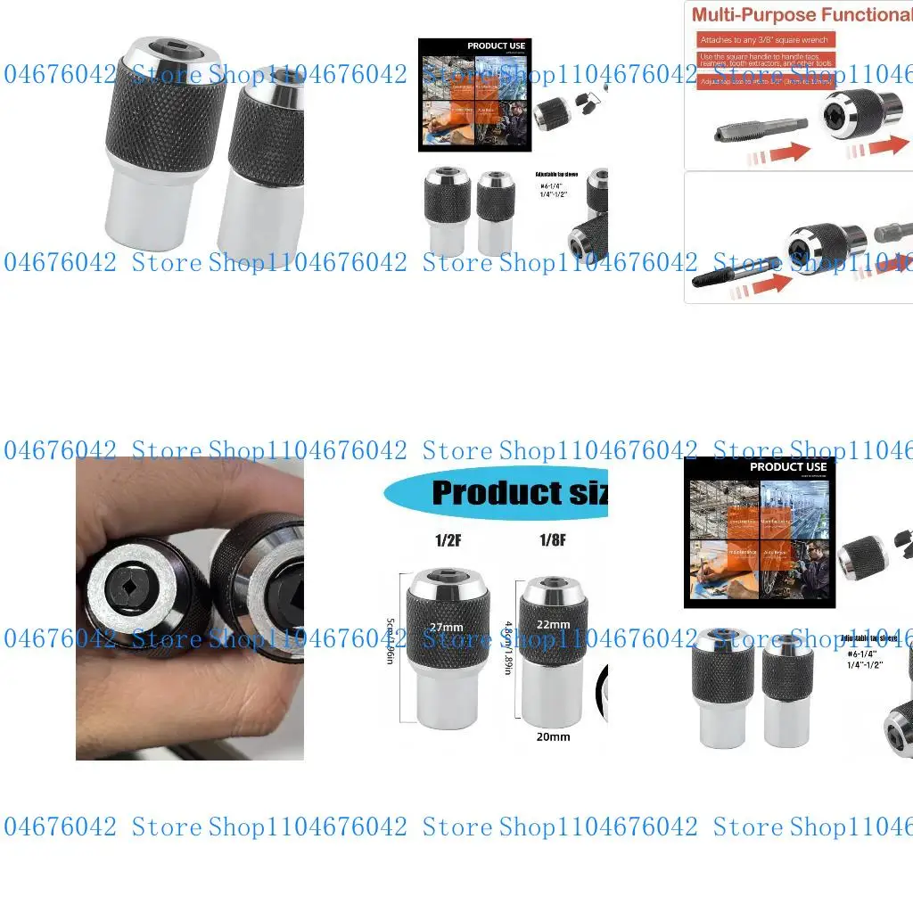 

5ASD 2PEECES PREACTIES 3/8 "Регулируемая приводной держатель набор