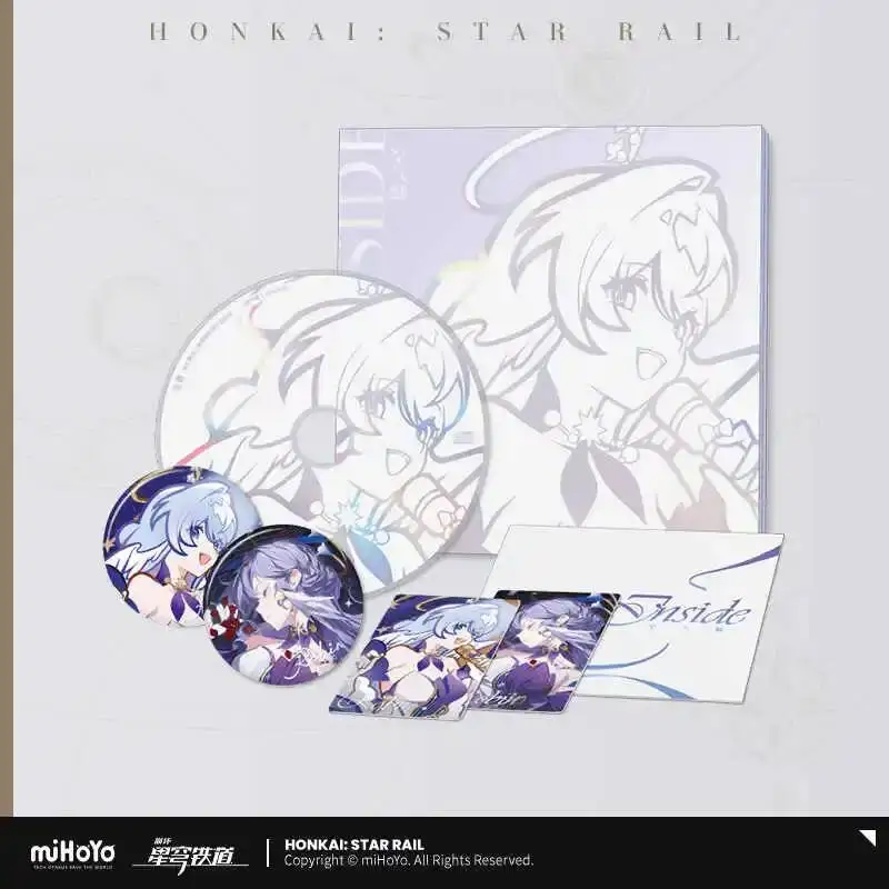 

Anime Official Mihoyo Honkai: Star Rail Robin: Air Physical CD Acg Album Music Collection Game Cosplay Lovely Gift Props