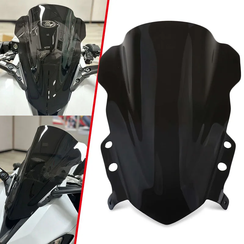 

Motorcycle Front Screen Windshield Fairing Windscreen Baffle Wind Deflector Protector Fit For DAYTONA 660 Daytona660 2024