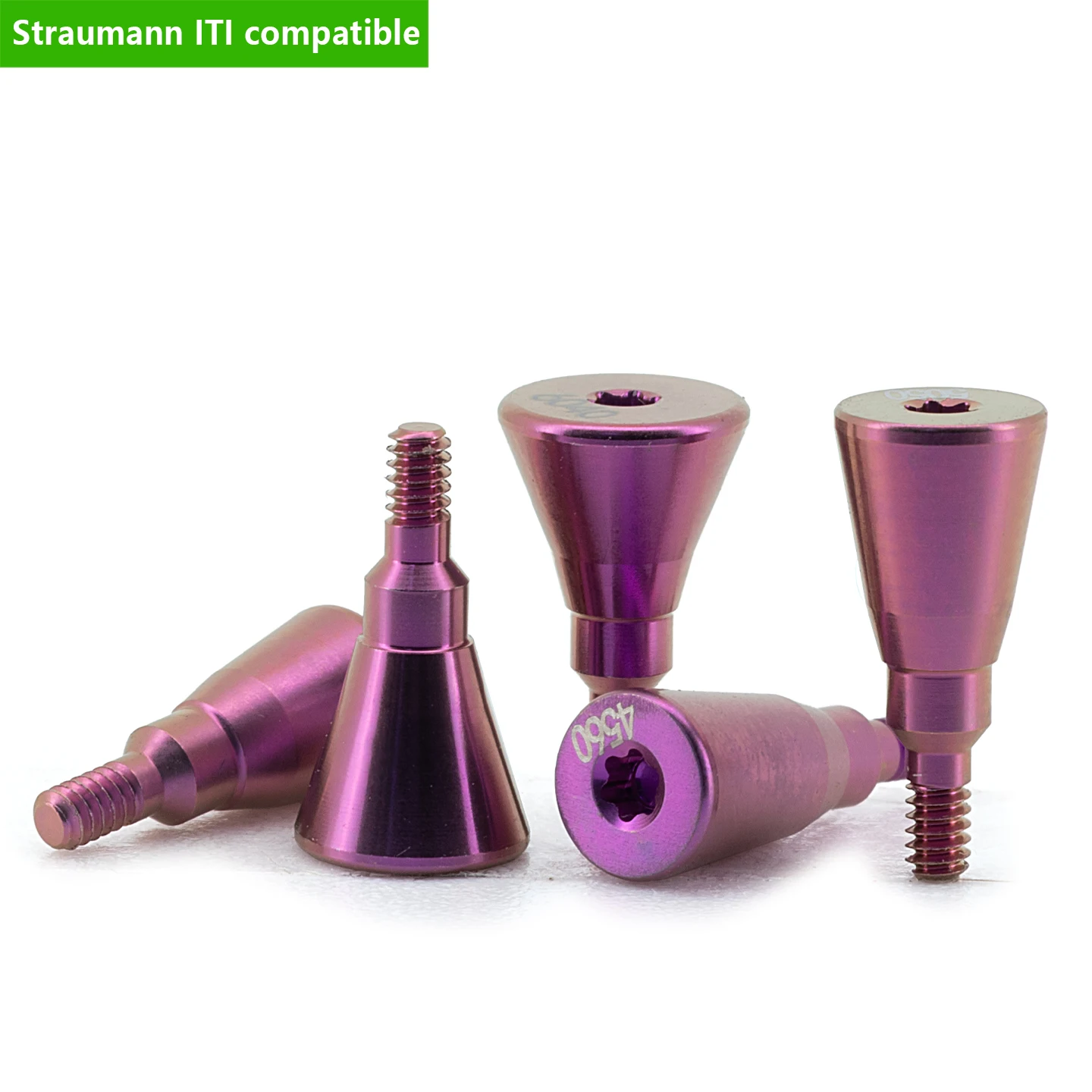 Competitive Price Titanium Healing Abutment for Straumann System Active OEM ODM Verified Supplier in Stock 24H Fast Delivery