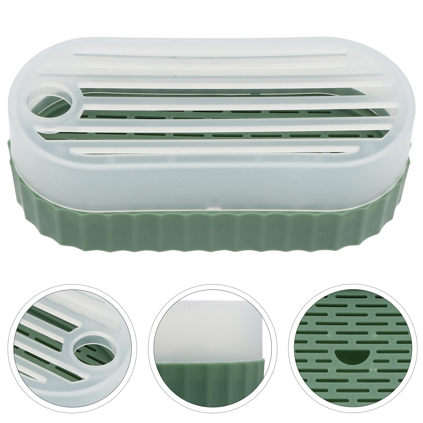 

Cat Grass Suit Nursery Pot Pet Supplies Snack Planting Catnip Tray Container Plastic Case Planter Tool