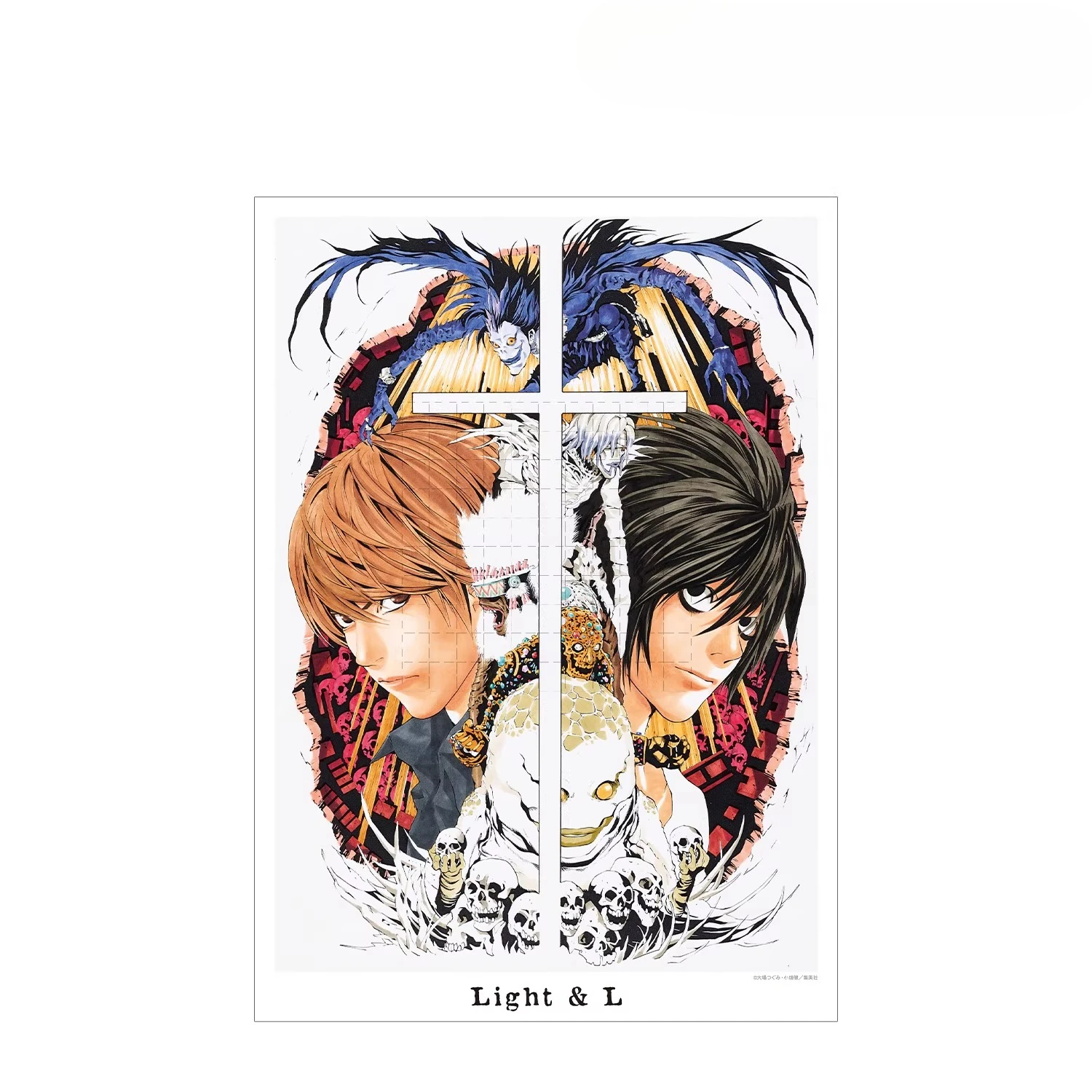 Jeu Yagami Light L Lawliet Ryuk Misa Amane, support en acrylique, poupée, porte-clés Anime, jouet Cosplay pour cadeau