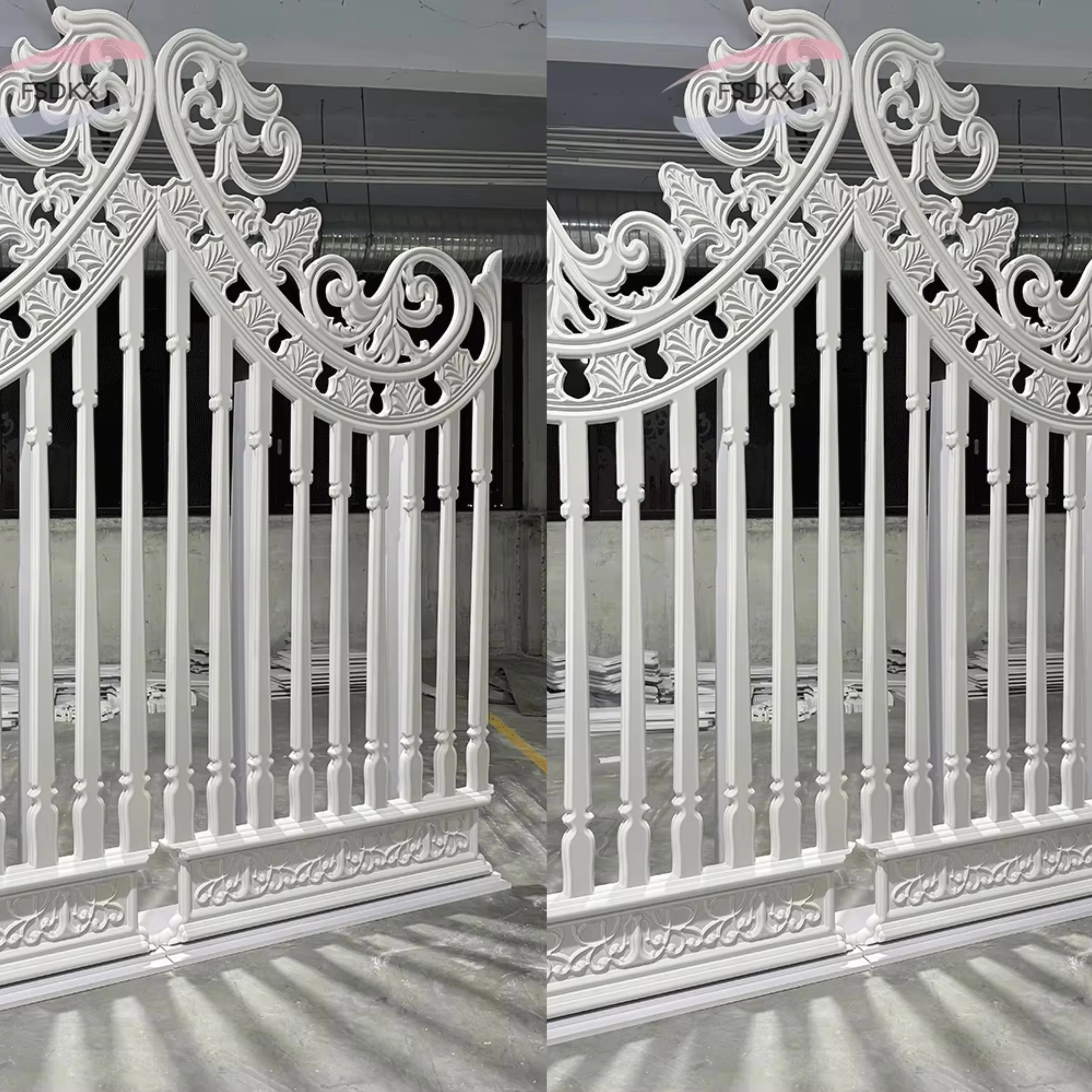 

Wholesale 3D Carving Arch Backdrop Pvc Wedding Stage Decoration Backdrop For Parties