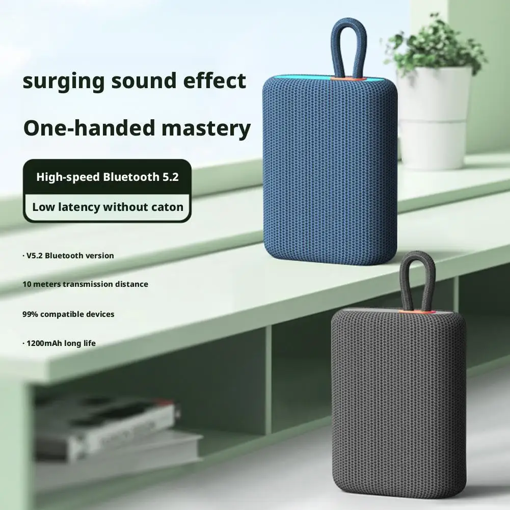 

Portable Mini Bluetooth Speaker Big Audio And Punchy Bass IP67 Waterproof And Dustproof Speaker For Home Outdoor And Travel