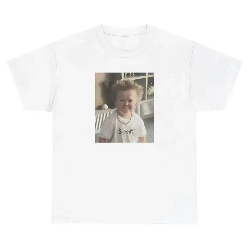 Hasbulla Crazy Hair T Shirt Weirdcore Weird Cursed Meme Unhinged Silly Tee