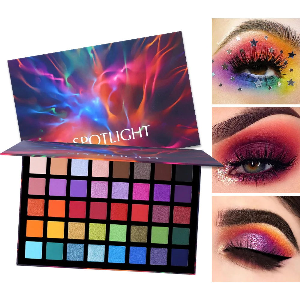 Paleta de sombra de ojos de 40 colores, brillo mate, brillo para ojos, maquillaje profesional de alta calidad, Cosméticos Coreanos