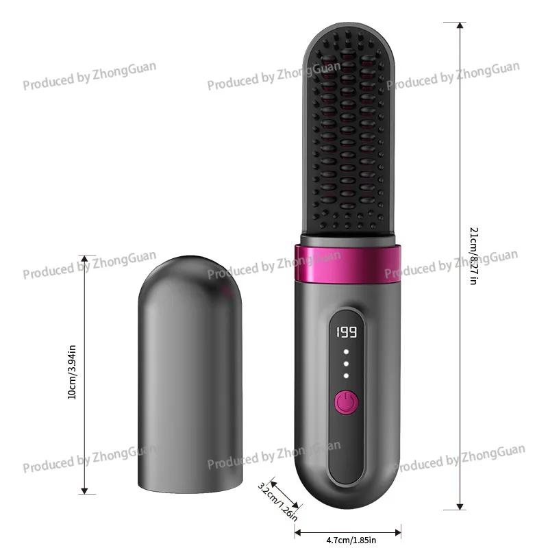 Hair Straightener Wireless Negative Ion Does Not Hurt TheAutomatic Curling Iron Art Straight Dual-purpose Straight Plate Clip