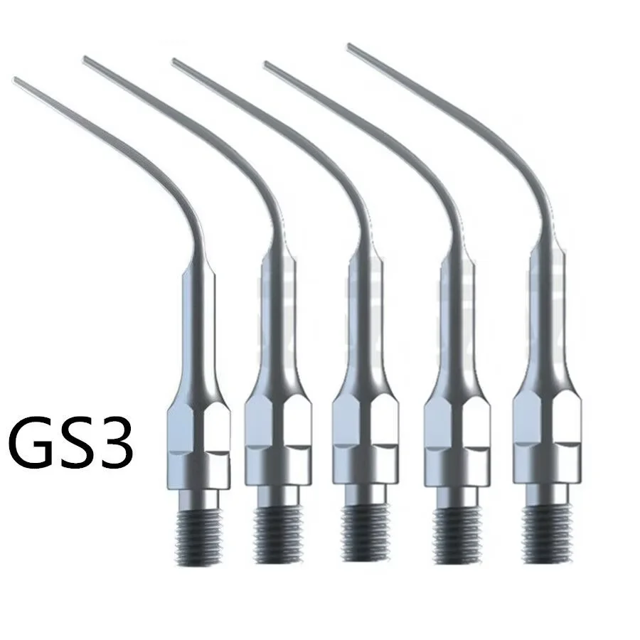 10PCS Dental Dentist Ultrasonic Piezo Scaler Scaling Tip GS3 Insert fit SIRONA Scaler Handpiece