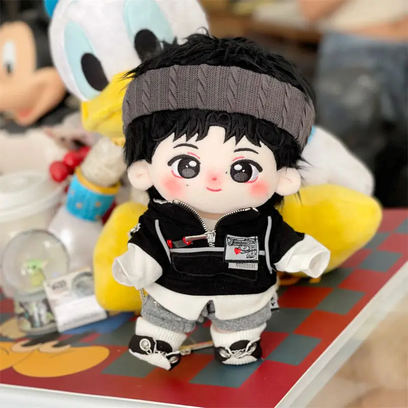 

Stuffed 20cm Handsome Boy ENHYPEN SUNGHOON Dress Up Cotton Plush Doll Toys COS for Fan Collection Kids Adults Birthday Gift