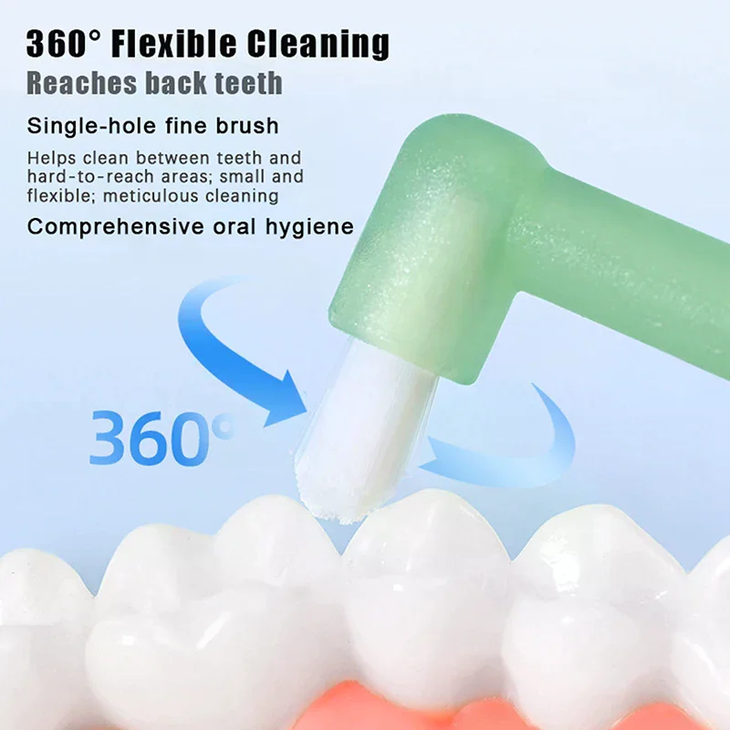 

Мягкая зубная щетка для чистки зубов с маленькой головкой и присоской, межзубная щетка, мягкий имплантат волос, инструменты для ухода за полостью рта для взрослых