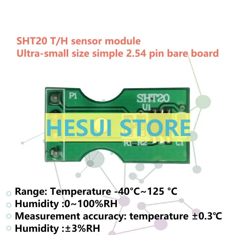 SHT20 T/H sensor module I2C New original simple 2.54 Pin bare board