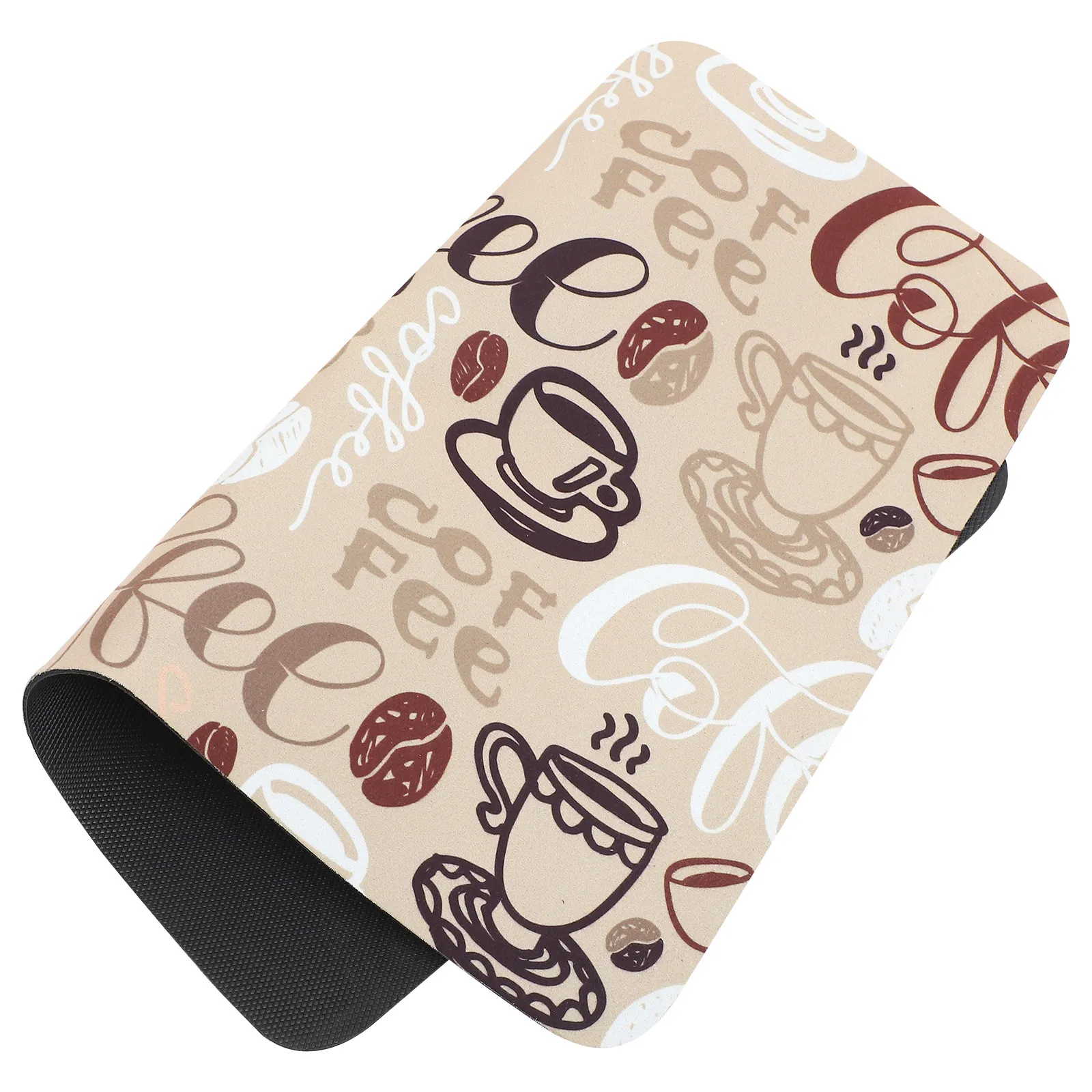 Espresso Machine Mat Non Slip Absorbent Heat Resistant Countertop Coffee Bar Pad Dish Drying Mat Kitchen Coffee Station