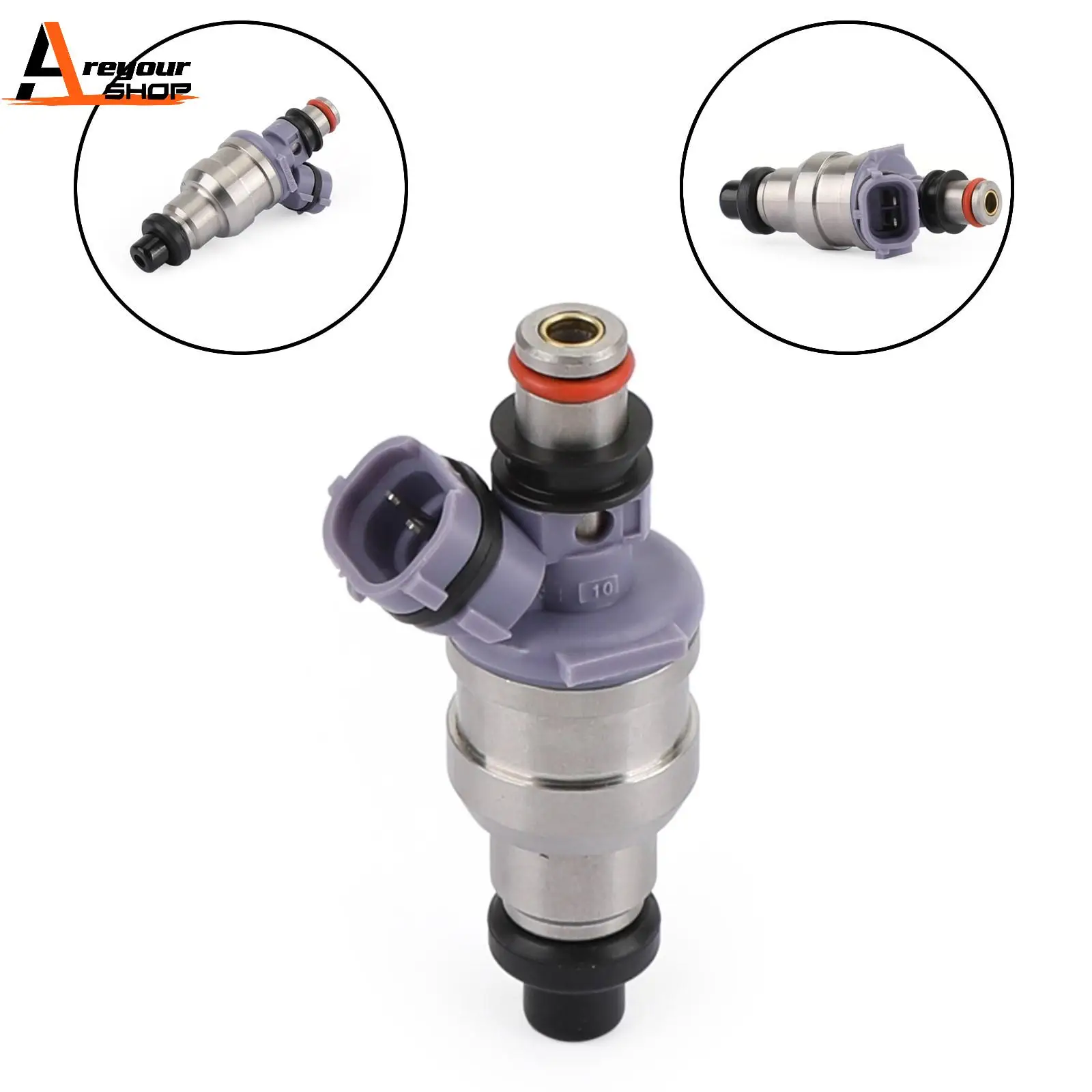 Areyourshop 1PCS Fuel Injectors fit For LS400 4.0L V8  1990 1991 1992 842-12128 23250-50010 Car Accessories Auto Parts