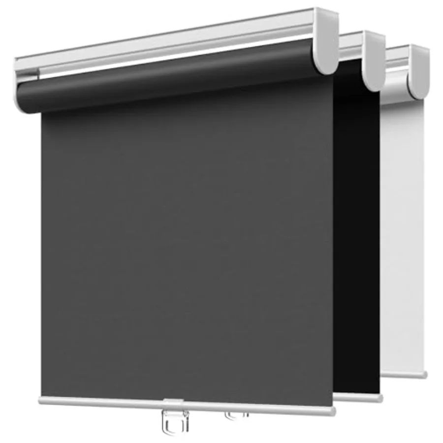 

Cordless Roller Shades out Blinds for Windows Room Darkening Rolled Up Shades with Spring System UV Protection Window Shades Do