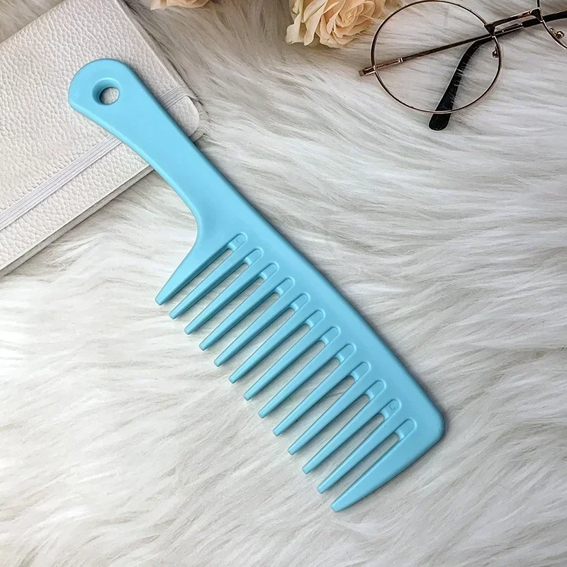 Hairdress Comb Heat Resistant Woman Wet Hook Curly Hair Brushes Pro Salon Dyeing Styling Tools Coarse Wide Spikes Tooth