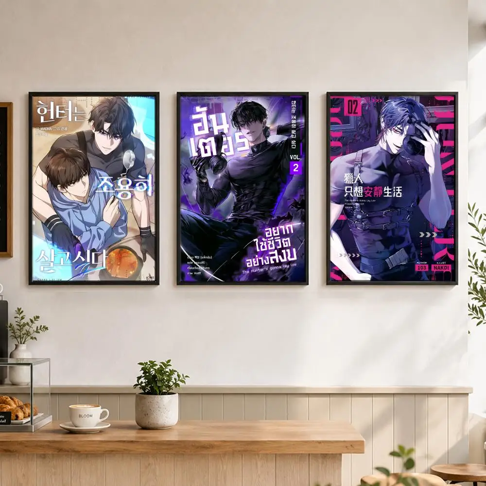 Movie TThe Hunter's Gonna Lay Nowed Poster Poster, Wall Decor Art Print, Abstract Wall Decor Art Print for Living Room