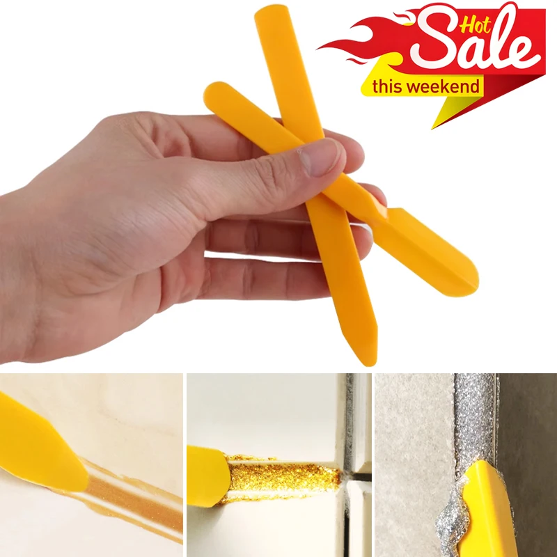 3 шт., зазор для плитки, красивый агент для суставов, набор для легкое уплотнения, пластиковая шпатлевка, нож для уплотнения пола, инструмент для чистки рук, средство для удаления затирки, скребок для клея