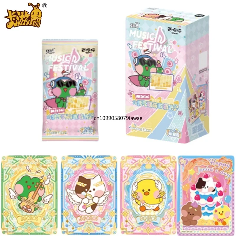 

KAYOU Genuine LINE FRIENDS Minini Card Animation Theme Series Game Collection Card Cartoon Periphery Children's Toy Gift