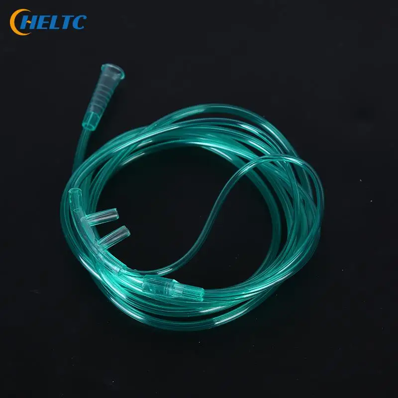 1.8m/2.5m Clear Aquarium Oxygen Pump Hose Air Bubble Stone Aquarium Fish Tank Pond Pump Tube White Green Color Nasal oxygen Tube