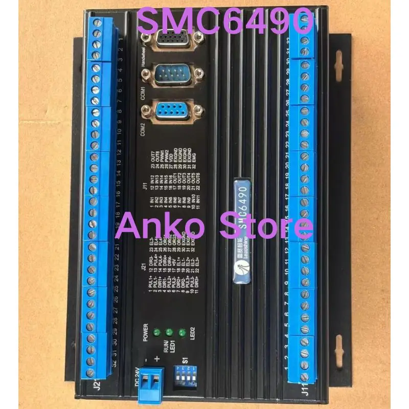 Second-hand test OK Four axis motion controller SMC6490 independent test function is normal when using a vertical controller