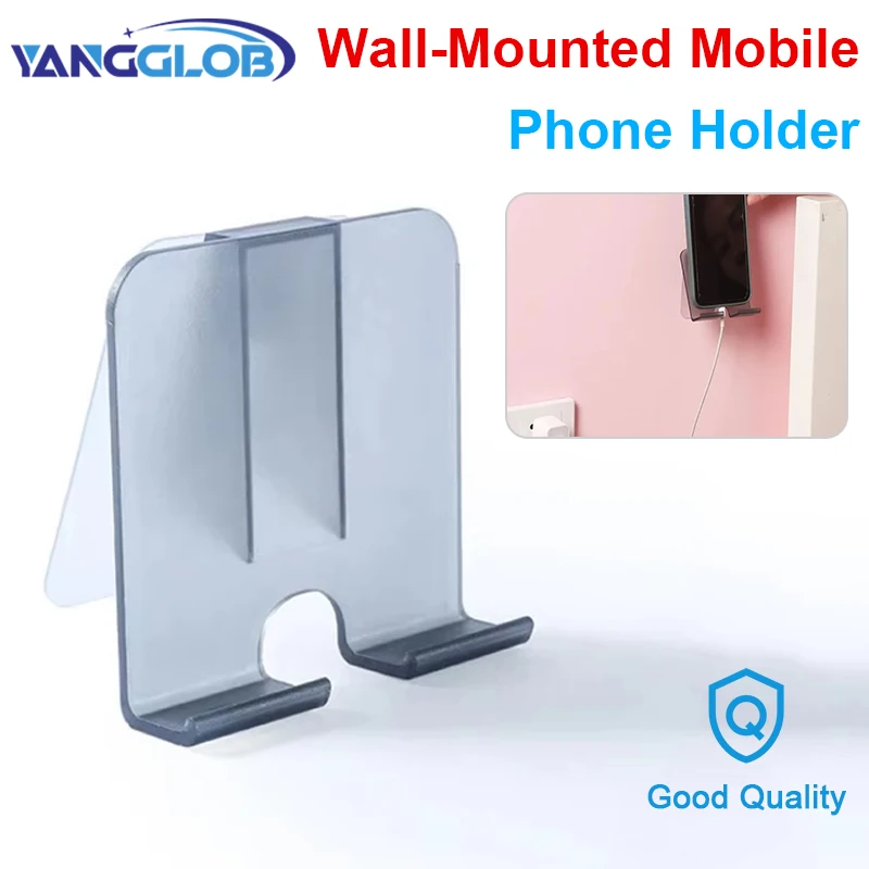 Wandmontierter Handyhalter aus Kunststoff für Badezimmer, Waschbecken und Küche, Ladehalterung – Chasing Drama Phone Stand