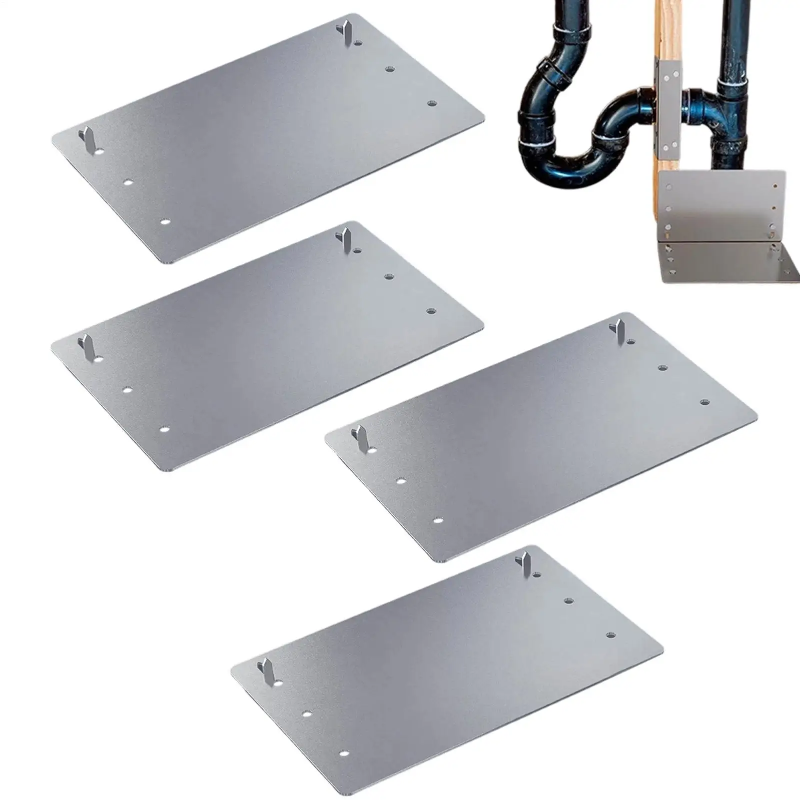 4 Pieces Self Nailing Steel Shield 5