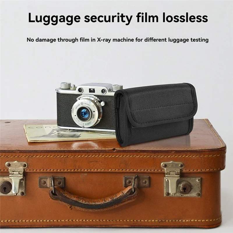 

Компактная сумка для хранения пленки для камеры FUJIFILM, анти-X-Ray, защитная сумка для хранения свинцовой пленки