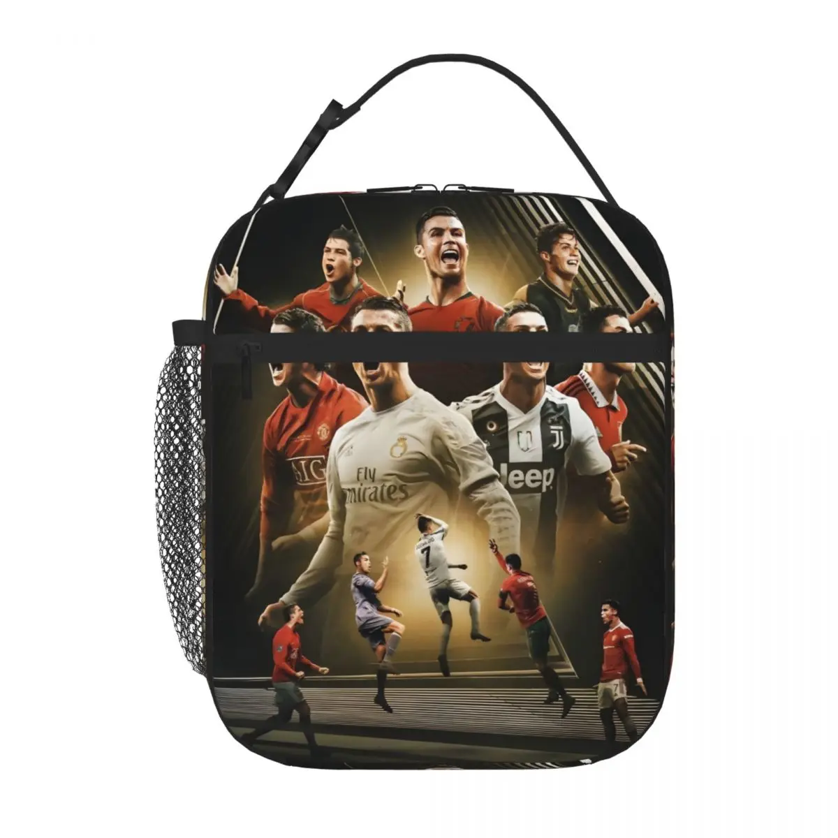 Lunch Boxes CR7-Cristiano-Ronaldo Bags Lunch Container New Arrival Cooler Thermal Lunch Box For Office