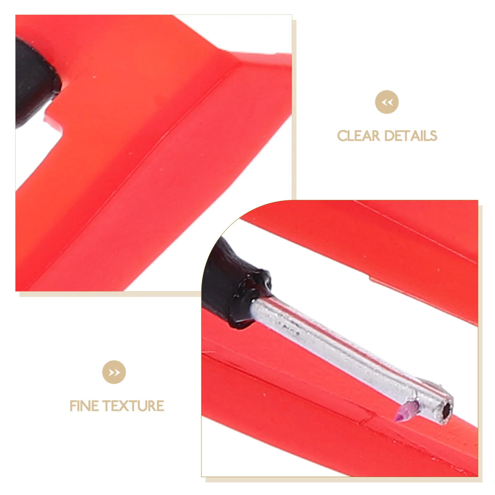 إبرة القرص الدوار بديلة من الألومنيوم، قلم الفونوغراف، سهل الصيانة، إبرة استخدام متينة تدوم طويلاً للخيار