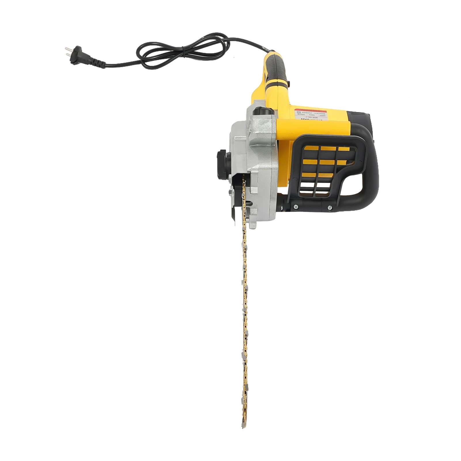 2000W 16 Zoll Elektrische Kettensäge 800 U/min Hochgeschwindigkeits-Kettensäge mit Kabel für Holzschneiden, Baumschnitt, Holzspalten, Forstwirtschaft, Garten und Heimgebrauch – Detail 17