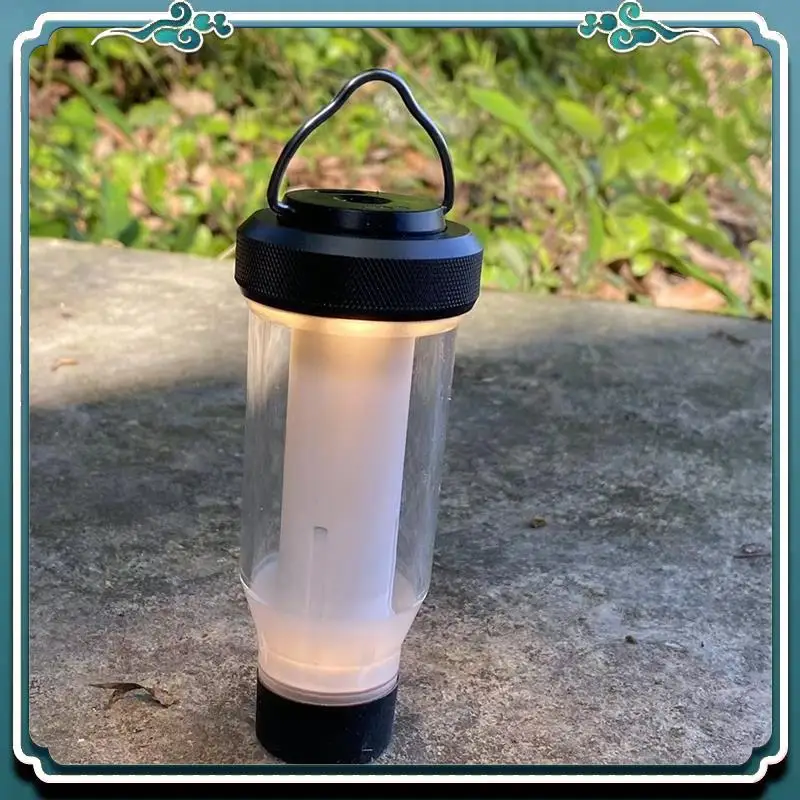 

Retro LED Portable Mini Camping Lights Super Brighter Decorative Lights Multifunctional LED Outdoor Lighting Lamp With Bracket