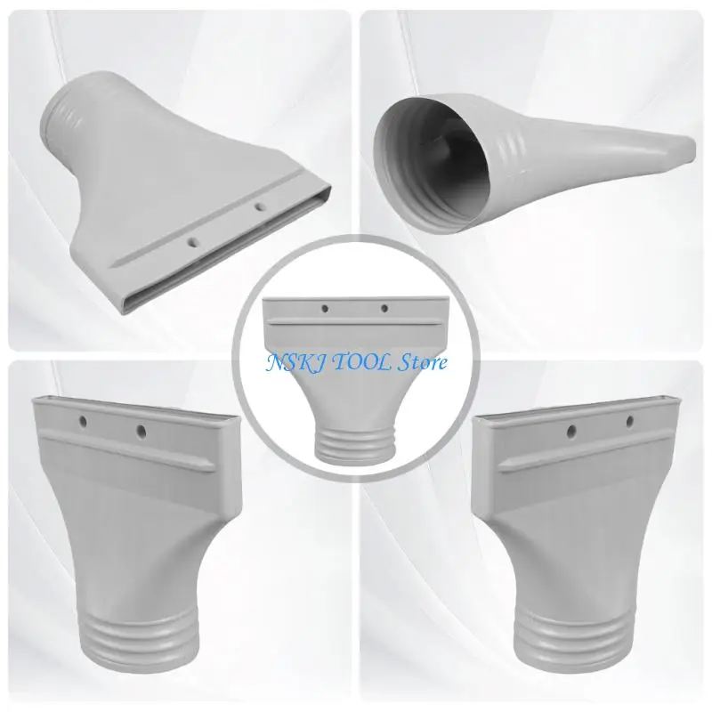 L8RC Window Exhaust Adapter Optimizes Airflows Strong Flat Air Vent Connector for AC