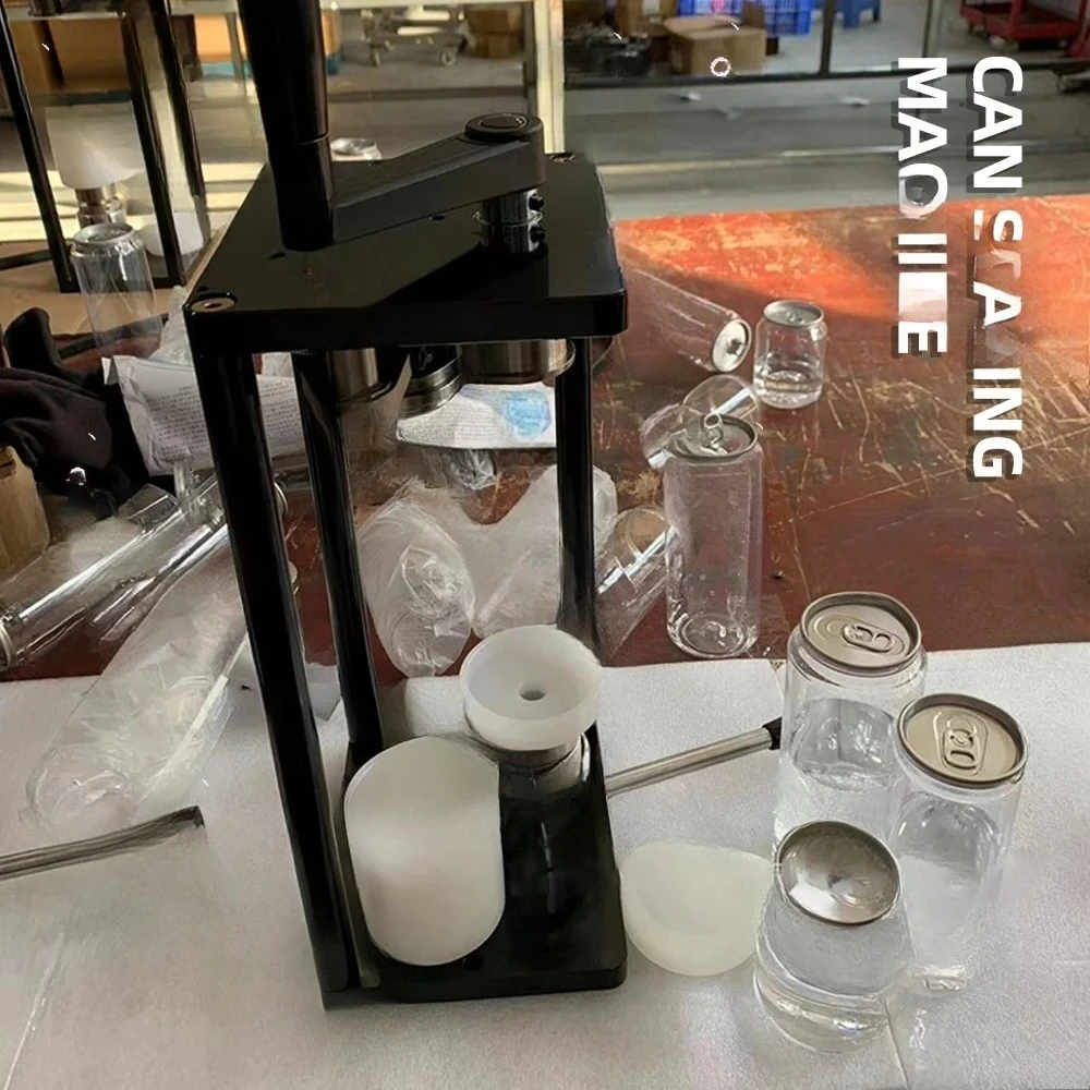 Portable Handheld Manual Can Sealing Machine Beverage Jar Sealer for Juice Industry