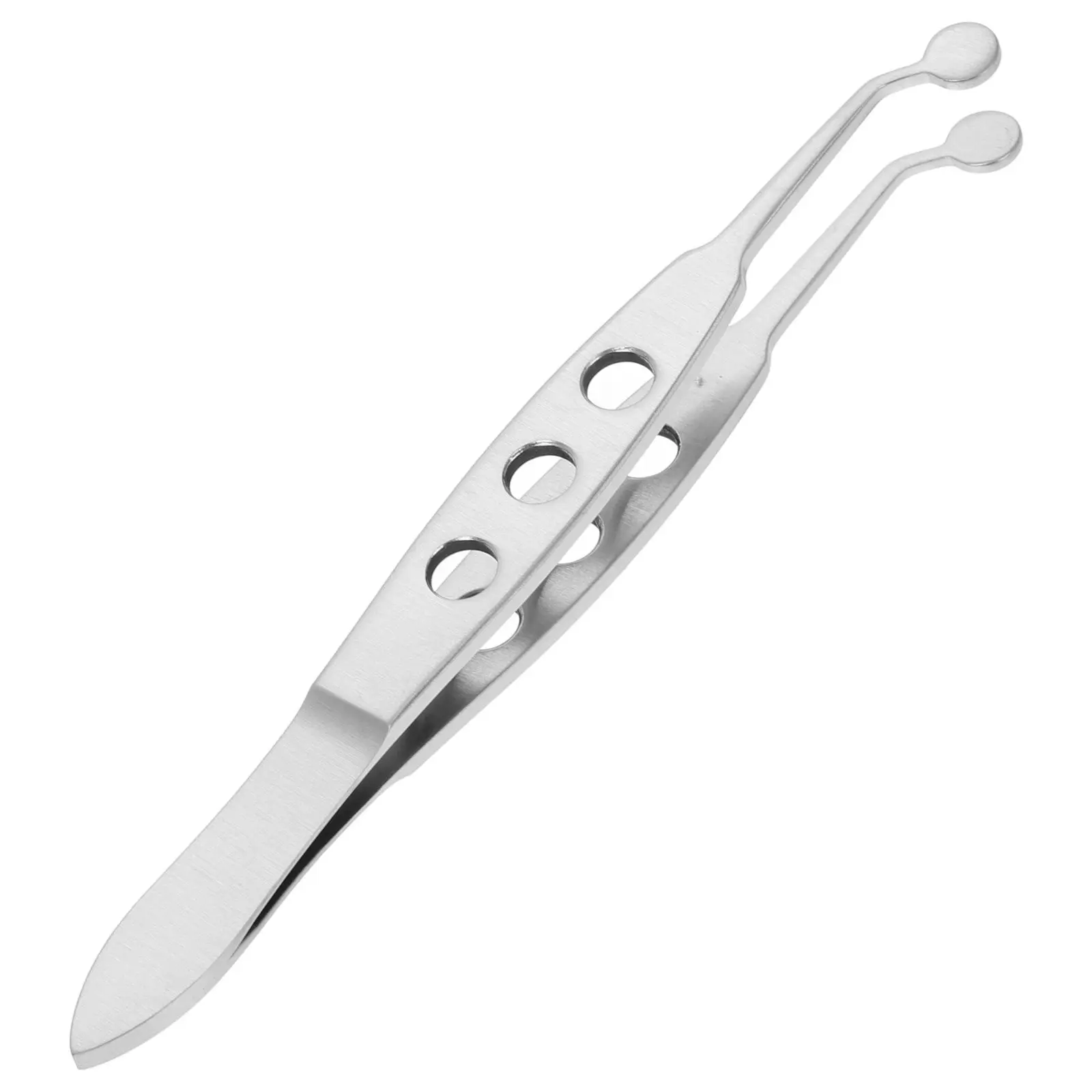 Meibomian Gland Expressor Tweezers Round Tip Eyelid Forceps for Eye Stye Remover Tool Eye and Lash Tools Use