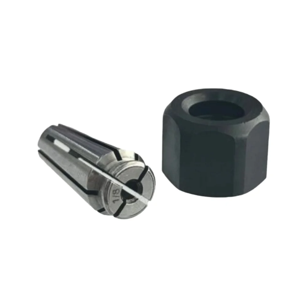 Collet Nut 48-68-0031 48-66-0965 for 2486-20 Die Grinder 1/8 inch Chuck Assembly Replacement Part Metal Black Silver