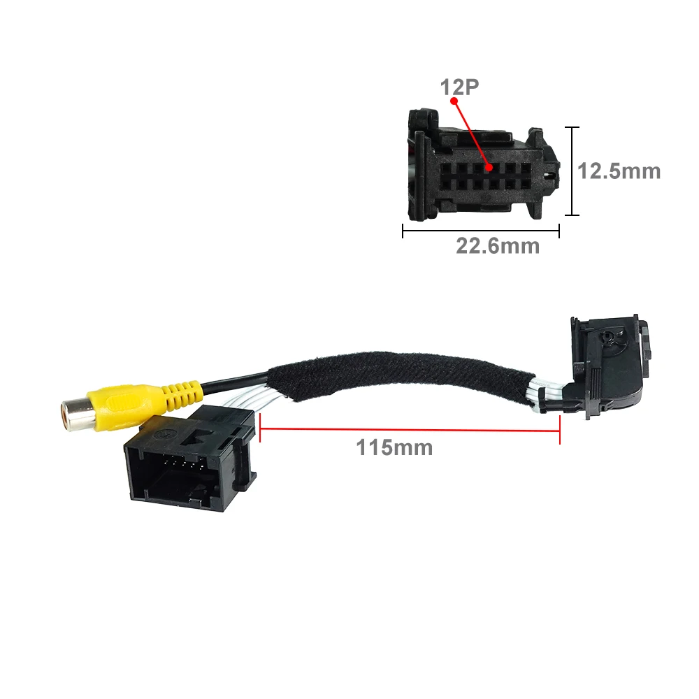 Carsonbo Rückfahrkamera-Adapterkabel für Ford SYNC 2012 2013 2014 2015 2016 2017 2018