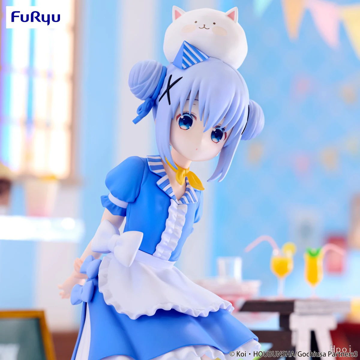 

In Stock Original FuRyu Prepainted Trio-Try-iT Figure Gochuumon Wa Usagi Desu Ka Bloom Kafuu Chino American Diner Ver.