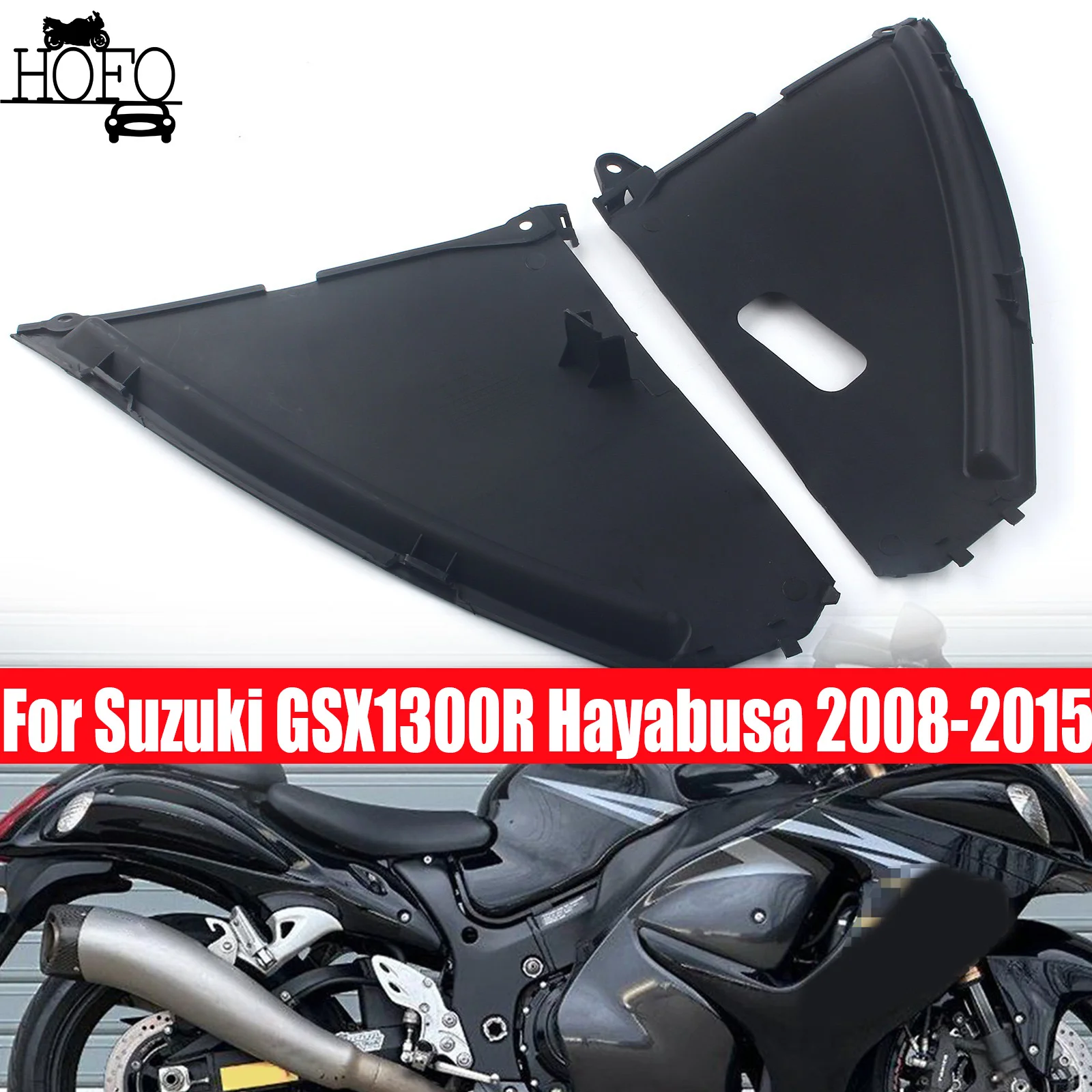 

Motorcycle Accessories Body Left And Right Inside Cover ABS Injection Fairing For Suzuki GSX1300R Hayabusa 2008-2015